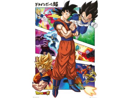 poster dragon ball super plakat Panels