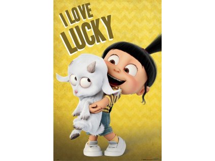 poster DESPICABLE ME 3 I Love Lucky