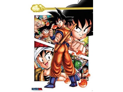poster dragon ball super plakat Goku story