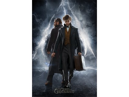 poster plakát FANTASTIC BEASTS 2 Newt & Dumbledore