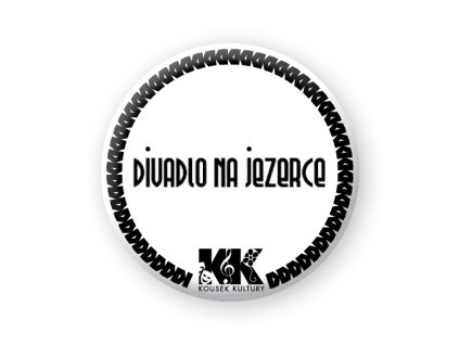Placka Kousek Kultury Divadlo na Jezerce logo