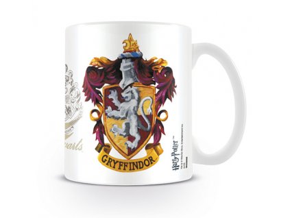 harry potter hrnek gryffindor crest nebelvir 2