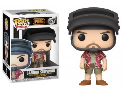 figura funko pop pubg sanhok survivor