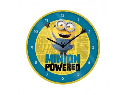 mimoni minions nastenne hodiny minion powered