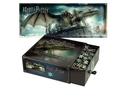 harry potter puzzle utek z gringottovy banky 1000 dilku