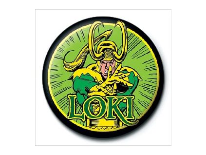 placka marvel loki pin