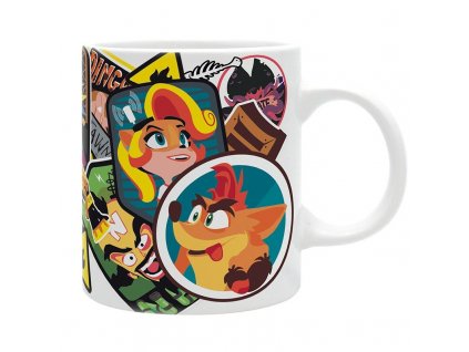 crash bandicoot mug 320 ml sticker crash subli with box x2 (3)