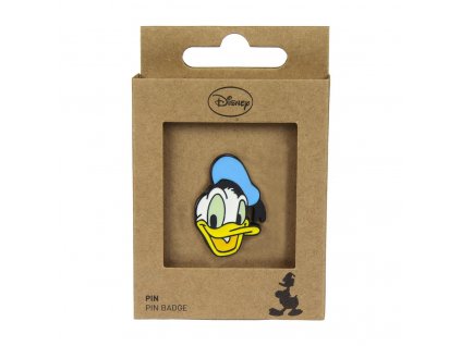 disney kovovy odznak donald duck kacer donald