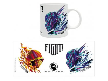 mortal kombat mug 320 ml scorpion vs sub zero subli x2 (4)