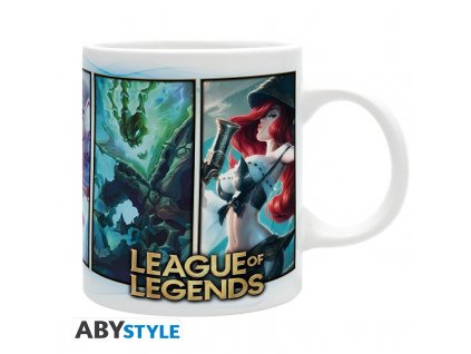 league of legends mug 320 ml champions subli x2