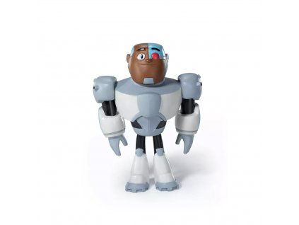 mladi titani do toho teen titans go sberatelska figurka mini bendyfigs cyborg