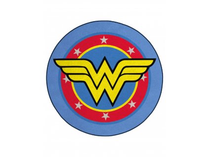 dc comics koberec floor mat wonder woman logo