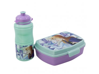 ledove kralovstvi frozen sada lahev na piti box na svacinu 2 pcs bts set in gift box frozen ice magic