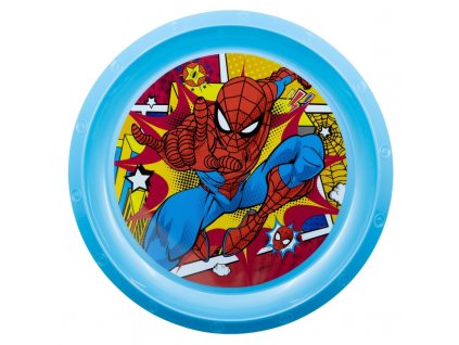 marvel spiderman plastovy talir easy pp plate spiderman midnight flyer 2