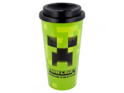 minecraft plastovy kelimek s vickem pp dw coffee tumbler 520 ml minecraft creeper