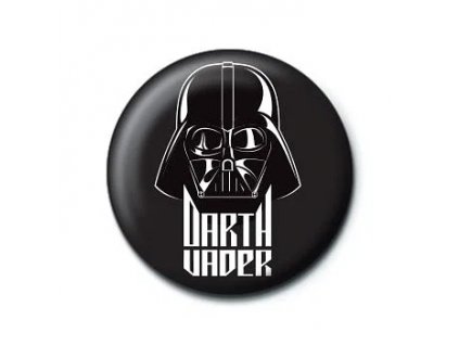 darth vader star wars placka badge pin button