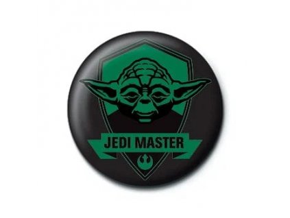 jedi master joda yoda star wars placka badge pin button