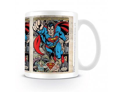 dc comics superman keramicky hrnek montage