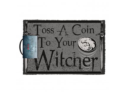 Zaklinac The Witcher rohozka Toss a Coin Door Mat