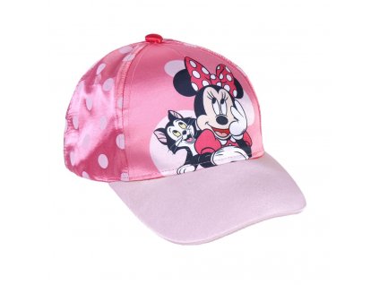 minnie mouse detska baseballova ksiltovka kocicka ruzova