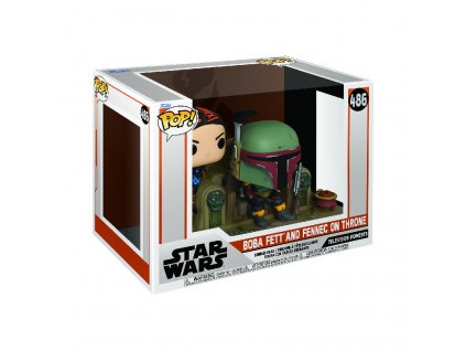 Funko POP Moment: SW The Mandalorian S7 - Boba Fett & Fennec Shand