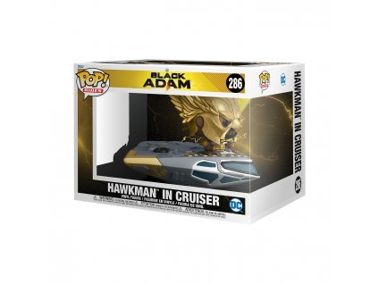 Funko POP Ride SUPDLX: Black Adam - Hawkman in Cruiser