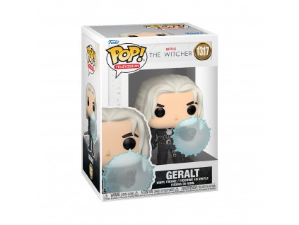 Figurka Funko POP TV: Witcher S2 - Geralt(shield)