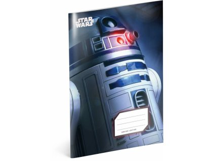 skolni sesit star wars r2 d2 a5 40 listu ctvereckovany 1 1