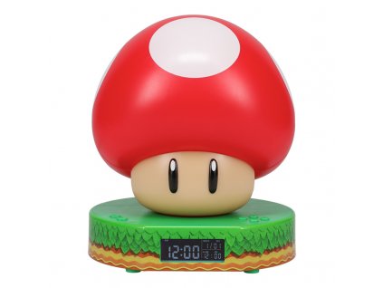 Svítící budík Super Mario - Houba
