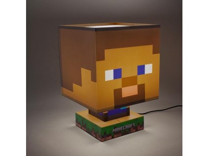 Lampička Minecraft - Steve