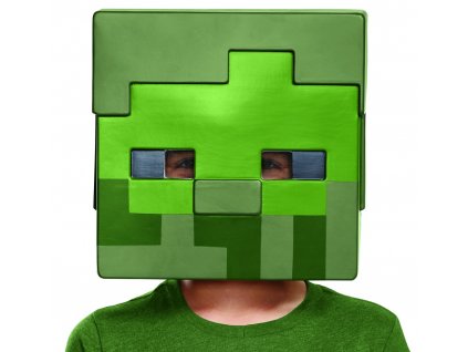 Maska Minecraft - Zombie dětská