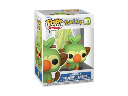 Funko POP Games: Pokemon S14 - Grookey(EMEA)