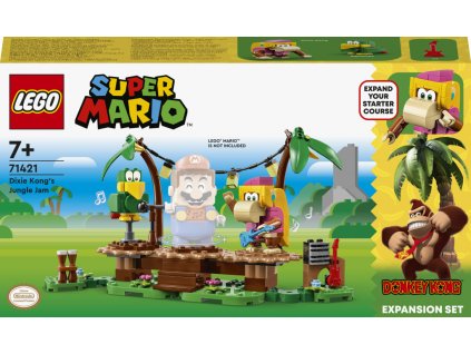 LEGO® Super Mario™ 71421 Dixie Kong a koncert v džungli – rozšiřující set