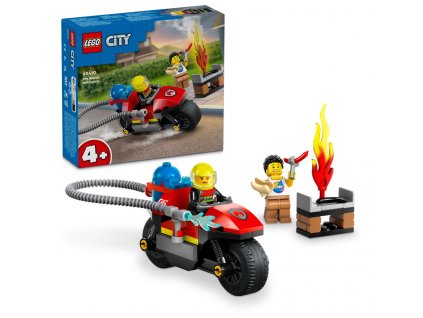 LEGO® City 60410 Hasičská záchranná motorka