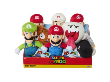 Plyšák Super Mario - Mario 15 cm