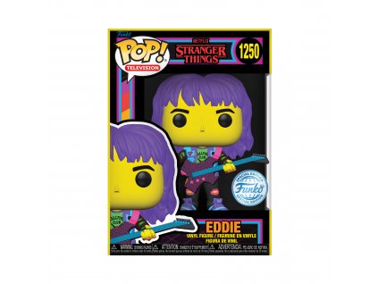 Figurka Funko POP Stranger Things - Eddie w/guitar(BLKLT)