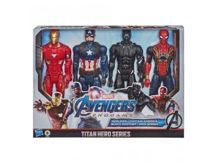 Sada akčních figurek Avengers - Titan Heroes 4 ks