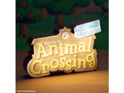 Lampička Animal Crossing - Logo