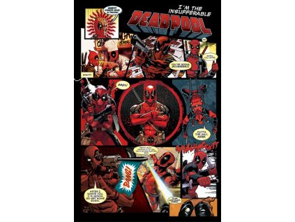 plakát deadpool komiks