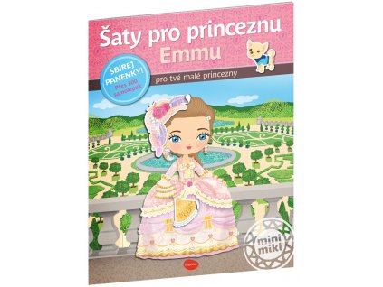 Šaty pro princeznu EMMU – Kniha samolepek