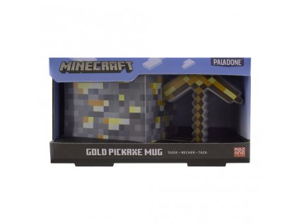 Hrnek Minecraft - Golden Pickkaxe