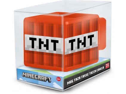 3D hrnek Minecraft - TNT box