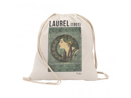 Plátěný sáček Alfons Mucha – Laurel