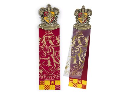 harry potter luxusni knizni zalozka nebelvir gryffindor