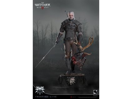 DSN BKG01 Prestige Line The Witcher 3 Wild Hunt Geralt of Rivia 1 2 Scale Statue PureArts