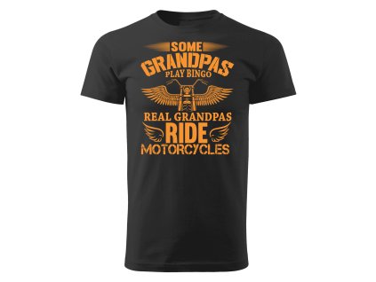 DL05 001BK Motorcycle grandpa