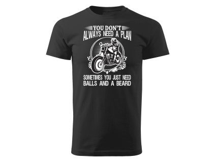 DL05 007BK Balls and a beard