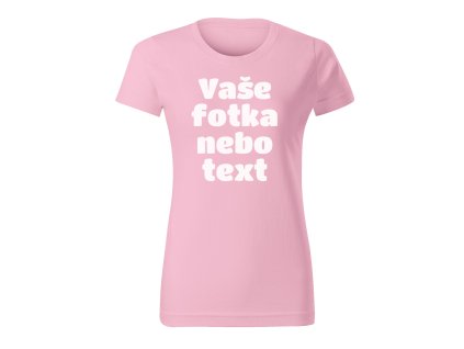 Tricko PINK WOMAN