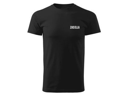 Zasella tricko black FRONT