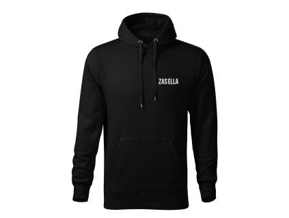 Zasella mikina cape black FRONT